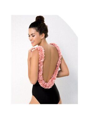 Backless Petal Strap Parent-Child Swimsuit